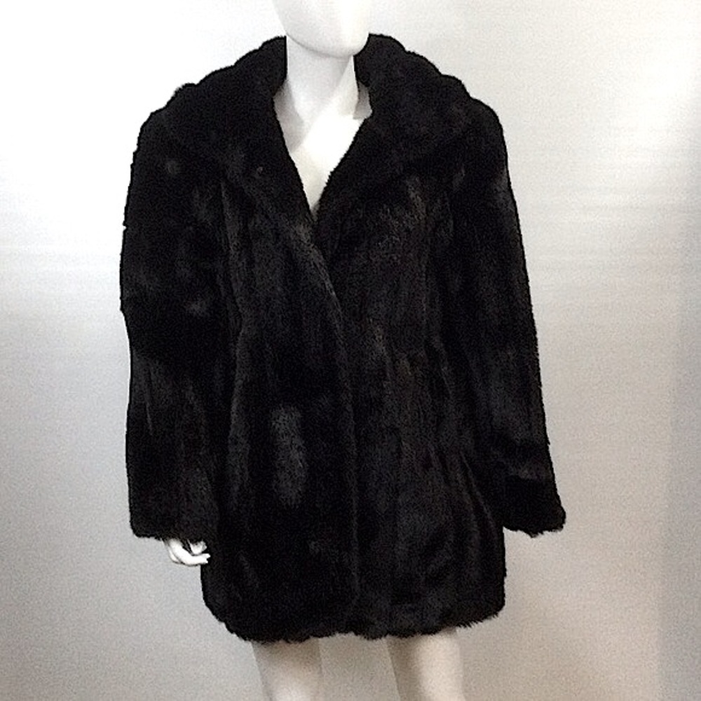 Vintage Jordache Faux Fur Coat